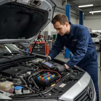 بررسی سیستم برق و آپشن‌های الکترونیکی خودروی دست دوم: راهنمای عیوب رایج