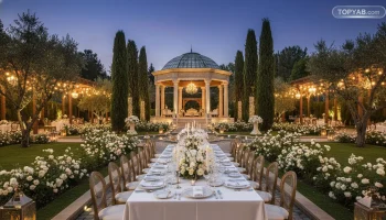 بهترین باغ تالار شهریار