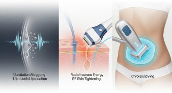 بهترین روش‌های لاغری موضعی بدون جراحی؛ بررسی دستگاه‌های کویتیشن، آر اف و کرایولیپولیز