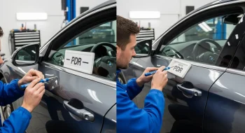 صافکاری PDR (بدون رنگ) یا سنتی؟ کدام روش افت قیمت ماشین را کمتر می‌کند؟